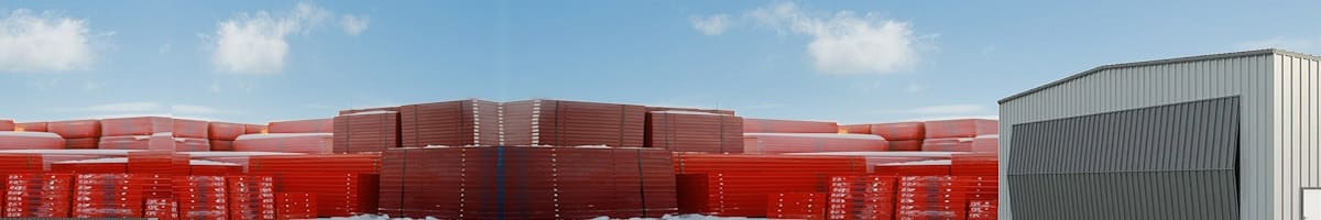 Новая партия опалубки на складе